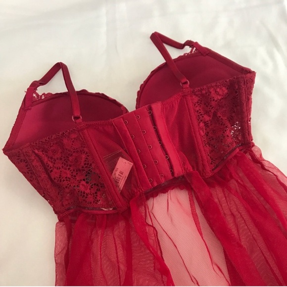 VS Push Up Lace and Mesh Babydoll! - Picture 4 of 4